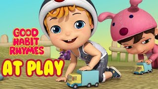 Kids At Play  Good Habit Songs for Children  Infobells [upl. by Eitteb]