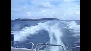 Aquador 28c  Sea Trial  Falmouth Harbour [upl. by Suraved]