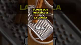 5 FORMAS EN QUE LA CANELA PUEDE MEJORAR TU BIENESTAR alimentossaludables canela [upl. by Schreiber]