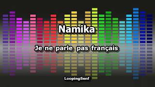 Namika  Je ne parle pas français  Karaoke [upl. by Laetitia329]