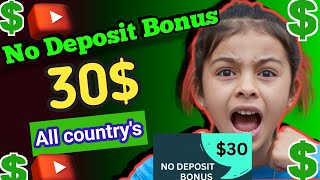 New 30 No Deposit Bonus forex trading Withdraw Unlimited proft without Deposit 🤑 No Deposit Bonus [upl. by Jasen]