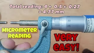 How to read Micrometer easy way [upl. by Greene708]