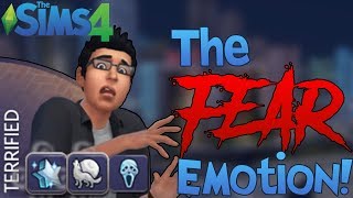 The Sims 4 New Fear Emotion Mod Showcase [upl. by Ralat]