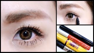 【My Mascara Routine】ビューラーの使い方とマスカラの塗り方 おすすめマスカラ紹介 [upl. by Palmore]