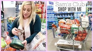 SAMS CLUB SHOP WITH ME  HAUL  SHOPPING TIPS [upl. by Alekal]