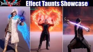 DMC 5 Bloody Palace Rewards  Special Taunts Dante Nero V  Devil May Cry 5 2019 [upl. by Assi959]