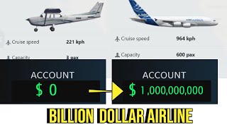 From Zero to Billion Dollars Building the Ultimate Airline Empire in Airline Manager 2023   Ep1 [upl. by Mendes66]