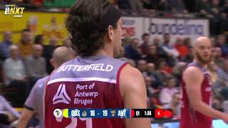 GAME HIGHLIGHTS  BC Oostende vs Telenet Giants Antwerp [upl. by Eener]