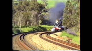 Flying Scotsman and Pendennis Castle in Western Australia 1989 [upl. by Llohcin]