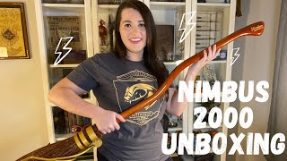 Nimbus 2000 Unboxing  Harry Potter  Cinereplicas [upl. by Arbrab]