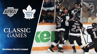 NHL Classic Games LAK vs TOR 1993 Conference Final Gm 7 [upl. by Jamille]