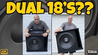 Big and Cheap SUBS Testing Two 18in SKAR Audio Subwoofers for FUN and SPL 4K [upl. by Ecinaej]