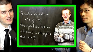 Andrew Wiles proving Fermats Last Theorem  PoShen Loh and Lex Fridman [upl. by Ialokin]