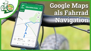 Google Maps als Fahrrad Navigation 🚴 Klappt das 🏁 [upl. by Naeloj]