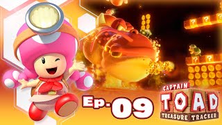 Más allá del monte de fuego 🐉 ​ Capitan Toad Treasure Tracker 🪙  Ep 09 [upl. by Shannan]