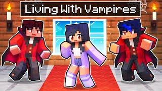 Living With VAMPIRES In Minecraft [upl. by Erdreid]