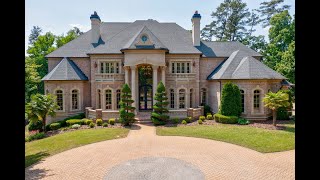 One of the Most Exquisite Northern Atlanta Luxury Mansions Available [upl. by Lauryn]