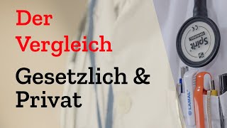 Der große Vergleich Gesetzliche vs Private Krankenkasse Krankenversicherung  Kosten  2021 [upl. by Carhart]