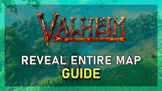 Valheim  How To Reveal or Reset Entire Map [upl. by Ymmit]