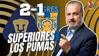 SUPERIORES LOS PUMAS  Pumas UNAM vs Tigres UANL  Torneo Apertura 2023 Liga MX [upl. by Mapes]