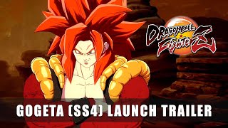 DRAGON BALL FIGHTERZ – Gogeta SS4 Launch Trailer [upl. by Darooge]