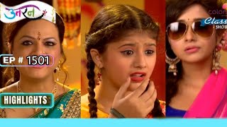 Uttaran Episode 15001501  रानी को बचाने के लिए पहुंच गई मीठी रानी के पास  उत्तरण [upl. by Henghold]