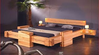 Beautiful wooden beds Part 2 80 design ideas [upl. by Tzong]