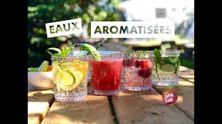 🥤EAUX AROMATISÉES 🍓 AGUAS FRESCAS 🥤TUTO 🍏 Anti canicules anti cagnard [upl. by Raymond]