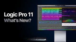 Logic Pro 11  Whats New [upl. by Nawtna900]