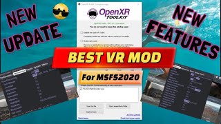 MSFS2020OpenXR Toolkit UPDATE Want more Clarity in VR Low fps Poor colors in vr Not anymore [upl. by Ethban]