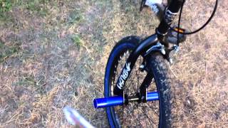 How to take off bmx bike pegs super easy [upl. by Adnwahsor]