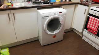 Hoover Vision Tech Washing Machine Unbalanced Spin AGAIN [upl. by Adieno]