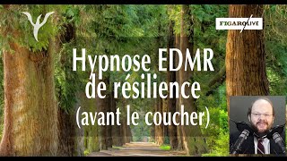 Séance dhypnose EMDR de résilience pour dormir et arrêter de penser [upl. by Allicserp]