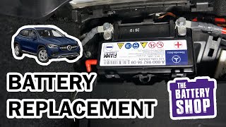 MercedesBenz GLA250 2015 Auxiliary Battery  New Battery Install [upl. by Marie636]