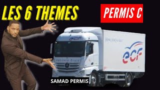 PERMIS C PLATEAU 6 THEMES [upl. by Wallie]