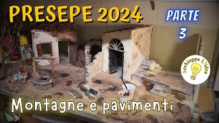 Il Presepe 2024 Rocce e pavimenti [upl. by Anoet846]