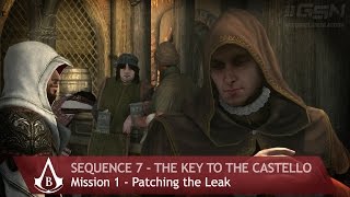 Assassins Creed Brotherhood  Sequence 7  Mission 1  Patching the Leak 100 Sync [upl. by Aivax]