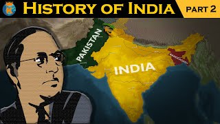 THE HISTORY OF INDIA in 14 Minutes  Part 2 [upl. by Mccallion751]