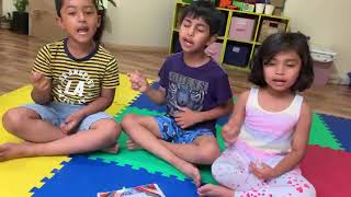 Bangladeshi Children Singing Inanay Capuana Australian Indigenous lullaby [upl. by Etselec]