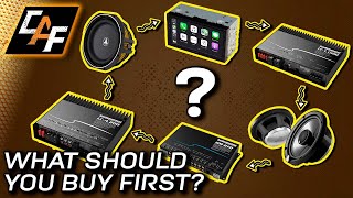 Car Audio on a Budget What should you upgrade first and last for YOUR SYSTEM [upl. by Kcerb803]