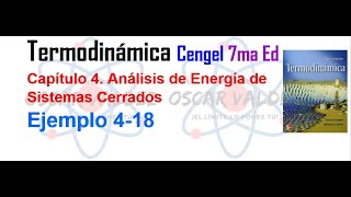 Problema 418 Termodinámica Cengel 7ma Ed Trabajo de proceso politrópico PVnconstante [upl. by Ennyroc203]