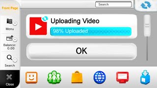 YouTube in Nintendo Wii U [upl. by Sams]