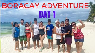 BORACAY TRAVEL WITH FOOD TRIPPER GANG DAY 1PARADISE GARDEN RESORTPongs Adventure VLOG 84 [upl. by Ainirtac]