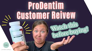 ProDentim Review by a REAL CUSTOMER [upl. by Novello82]