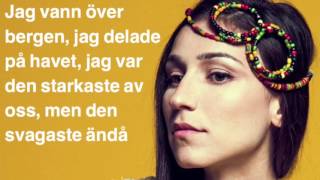 LALEH EN STUND PÅ JORDEN LYRICS [upl. by Enalahs107]