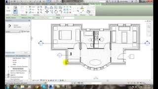 Revit 0637 Creating a Section View [upl. by Namialus159]