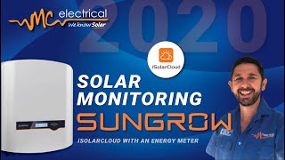 Solar Monitoring  Sungrow  2020  How to get the most out of iSolarCloud using an Energy Meter [upl. by Jemine]