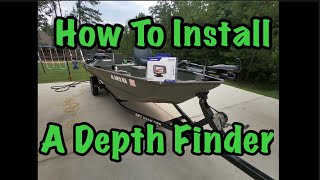 How To Install A Depth Finder On A Boat [upl. by Aterg212]