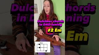 Mountain Dulcimer chords in DAD tuning 2 Em FREEchord chart mountaindulcimer [upl. by Nicol]