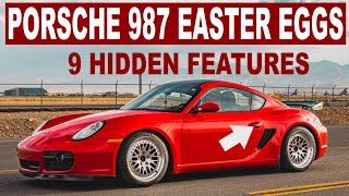 9 Hidden Features For the Cayman amp Boxster 987 Porsche [upl. by Ahsimaj]